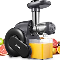 Licuadora Prensado en Frio- Aicok Licuadoras Para Verduras y Frutas con Función inversa- con Motor Silencioso- Limpieza…